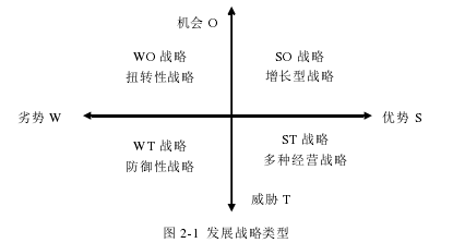 圖 2-1 發展戰略類型